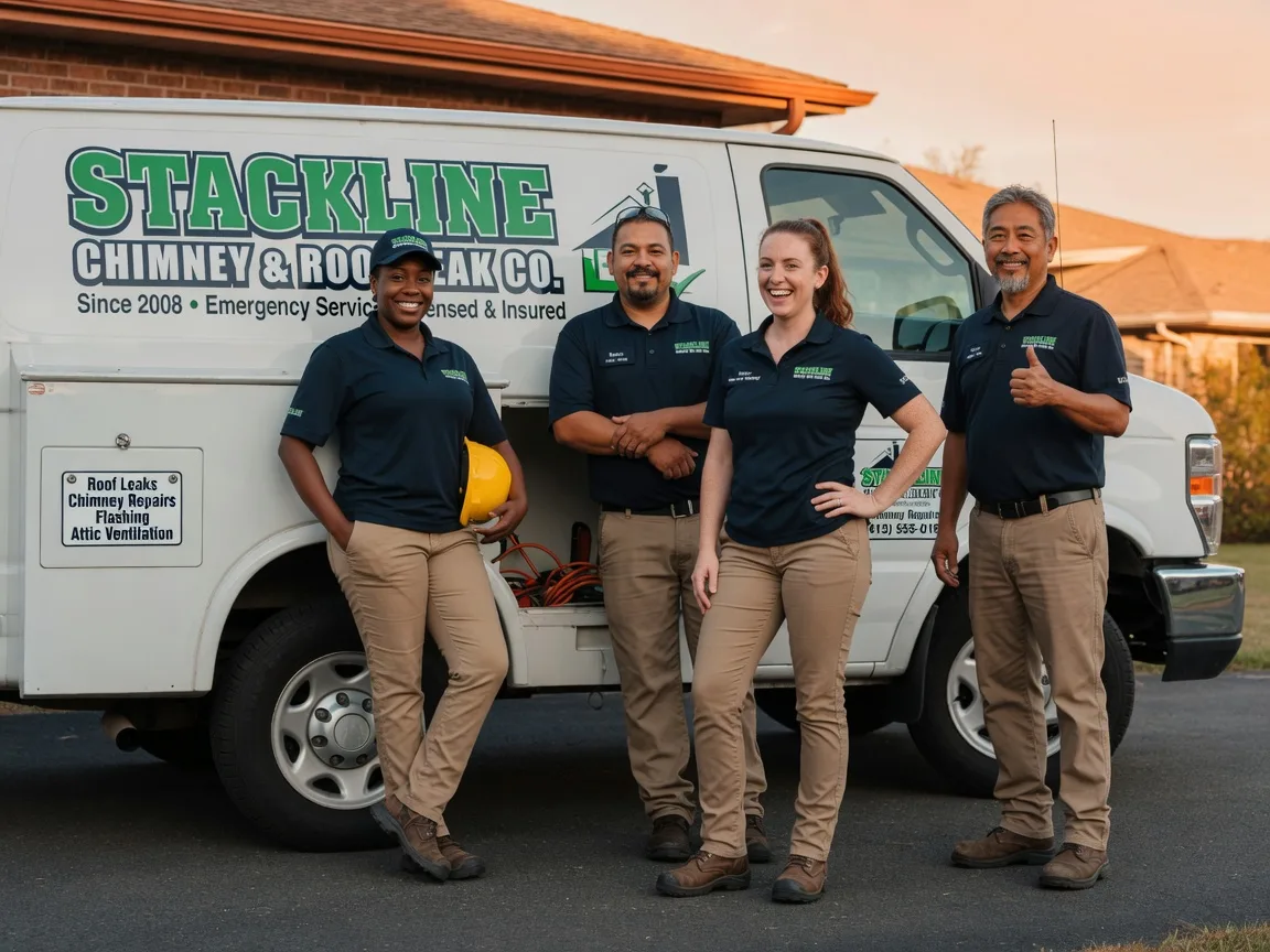 Chimney flashing repair company in Waukegan, IL